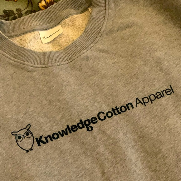 Knowledge cotton apparel crewneck sweatshirt*Large* - Picture 4 of 6